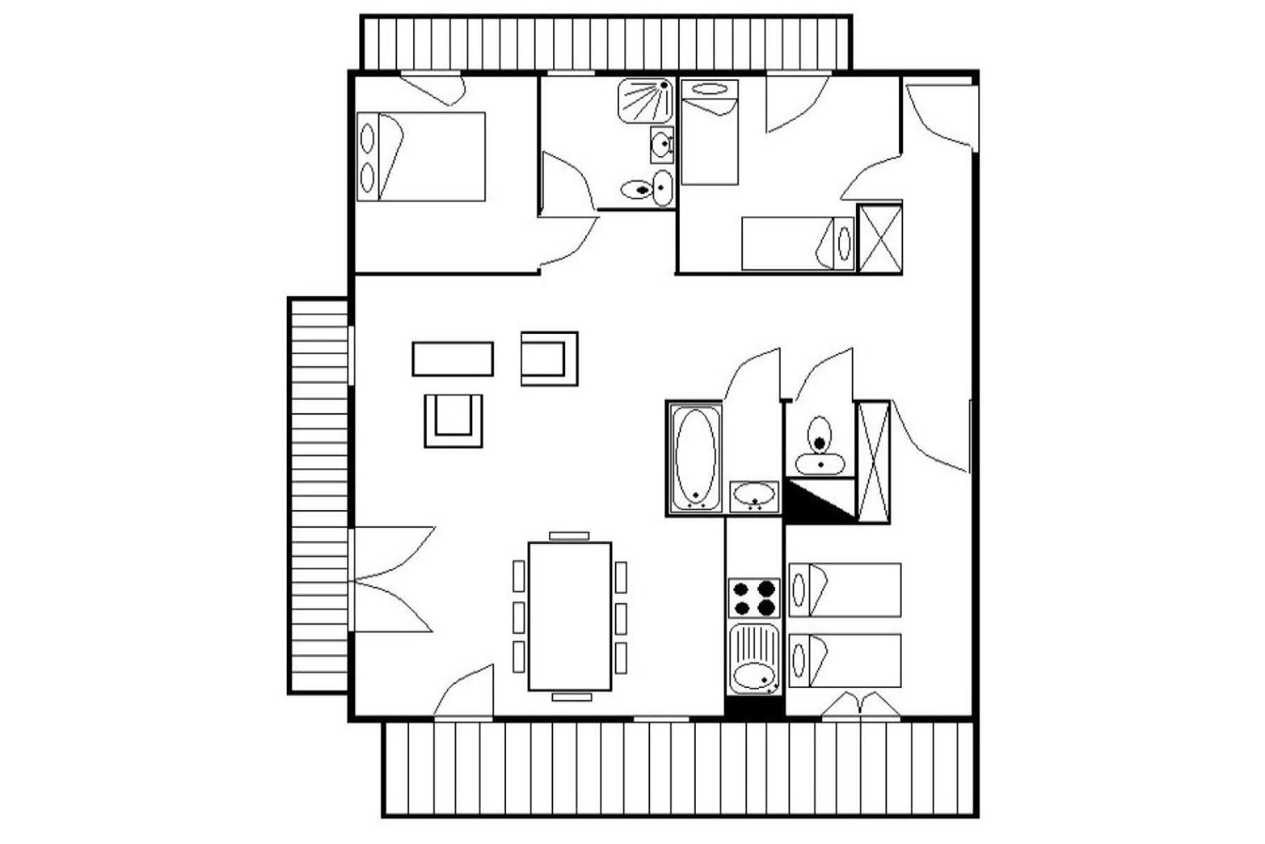 Residence Les Cristaux - Appartement Accueillant & Renove - Proche Des Pistes - Balcon - Sauna - Hammam - Wifi Mae-0254 Saint-Martin-de-Belleville Ngoại thất bức ảnh